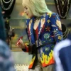 Get Now Birds Of Prey Harley Quinn Blue Cotton Blazer For Sale
