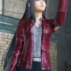 Get Now Final Fantasy VII Advent Children Leather Red Jacket For Sale