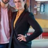 Get Now Hearts In The Game Erin Cahill Black Blazer For Sale