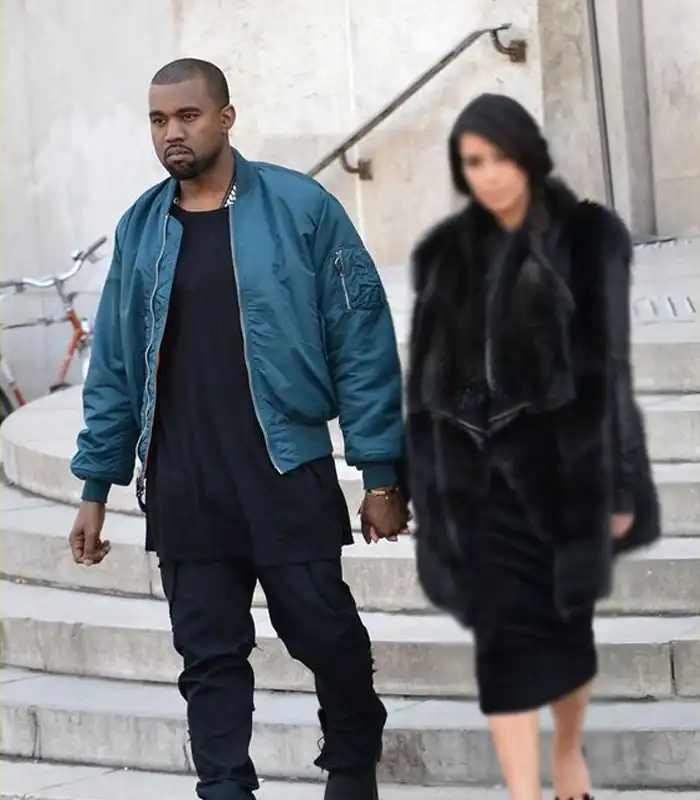 Get Now Kanye West Blue Flight Jacket For Men And Women