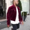 Get Now Kanye West Bomber Velvet Jacket For Men And Women