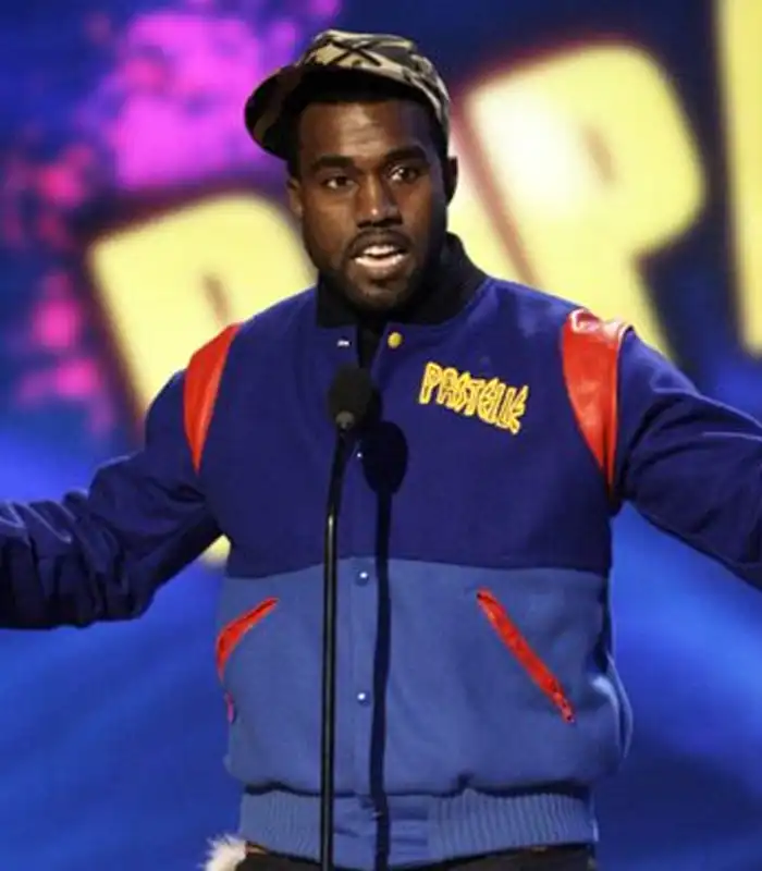 Get Now Kanye West Pastelle Varsity Jacket For Sale