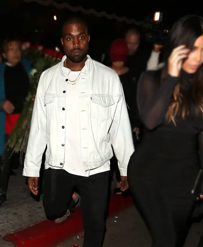 Get Now Kanye West Yezzy White Cotton Jacket For Sale