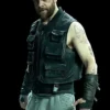 Get Now Knights Of The Zodiac Cassios Leather Black Vest For Sale