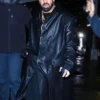 Get Now Vaffanculo Drake Black Leather Coat For Sale