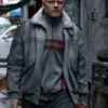 Ghost In The Shell Batou Pilou Asbæk Bomber Leather Jacket