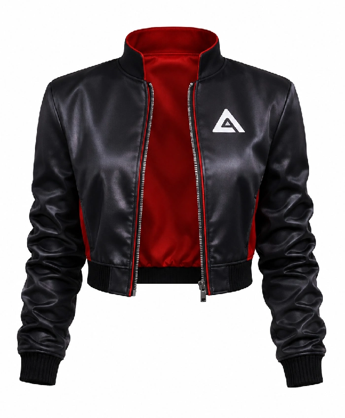 Ghost In The Shell SAC 2045 Black Cropped Jacket