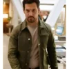 Giacomo Gianniotti TV Series Wild Cards S3 Cole Ellis Green Jacket