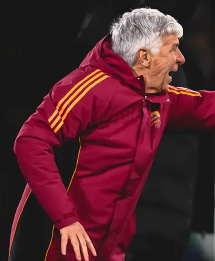 Gian Piero Gasperini Red Coat - Image 3