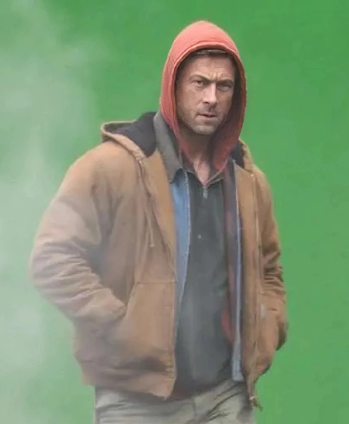 Glen Powell The Running Man Jacket