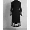 Glenn Close Bafta 2026 Floral Wool Coat