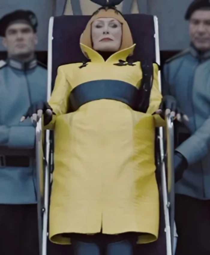 Glenn Close Sunrise on the Reaping 2026 Yellow Coat - Image 3