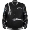 Godspeed Rod Skull James Varsity Jacket For Unisex