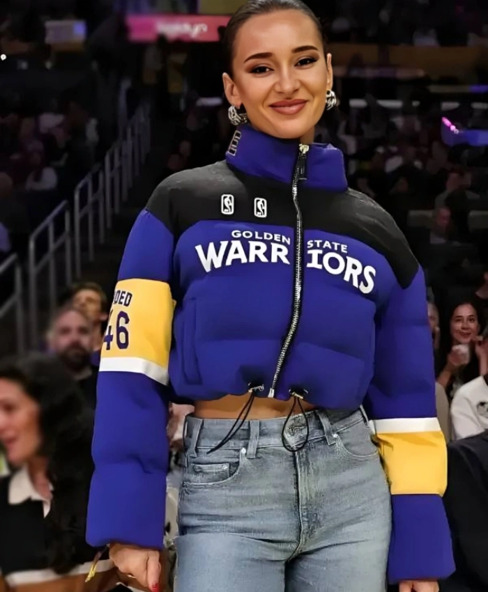 Kristin Juszczyk Golden State Warriors Puffer Jacket