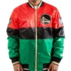 Golden State Warriors 75th Anniversary Satin Color Block Jacket