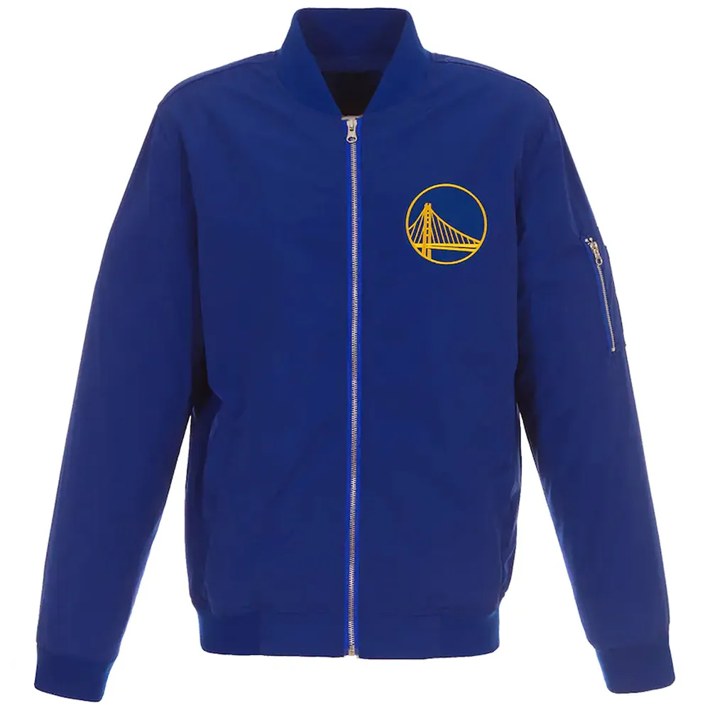 Golden State Warriors Bomber Nylon Lightweight Jacket