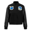 Golden State Warriors Classic Black Varsity Jacket