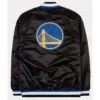 Golden State Warriors Exclusive Black Jacket Back