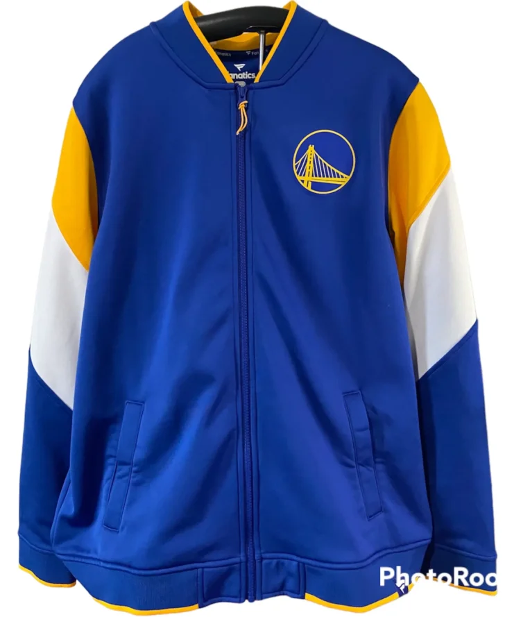 Golden State Warriors Nylon Full Zip Jacket