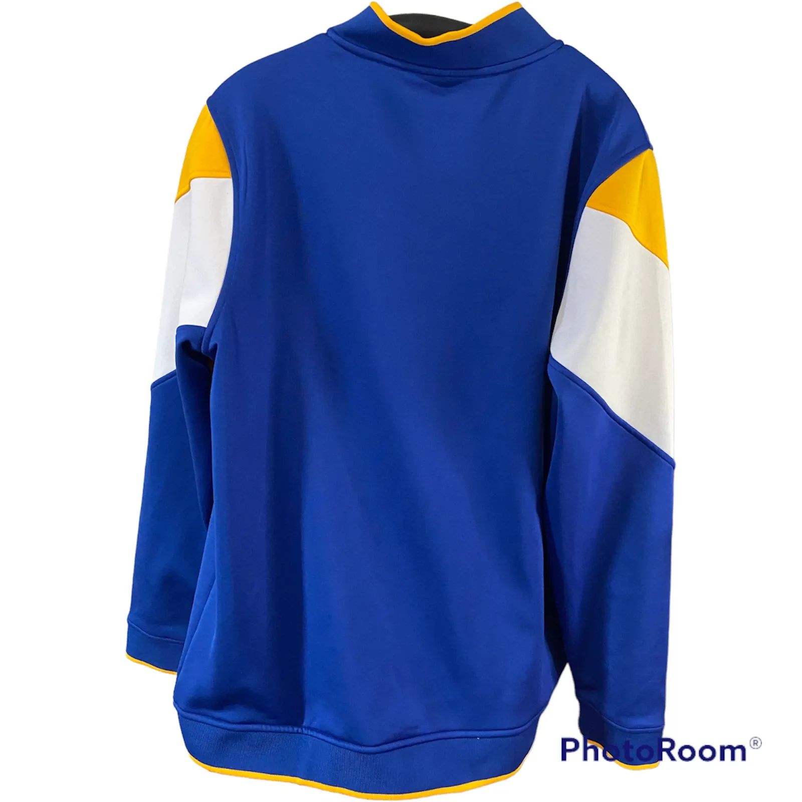 Golden State Warriors Nylon Full Zip Jacket BACK