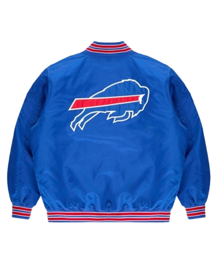 Golf Wang 2025 Buffalo Bills Satin Bomber Jacket