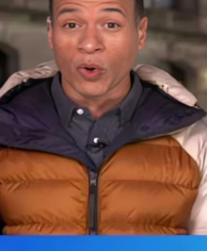 Good Morning America Alex Perez Colorblock Jacket