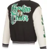 Gothic Boston Celtics Varsity Jacket
