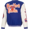 Gothic New York Knicks Varsity Jacket