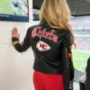 Gracie Hunt Chiefs Leather Jacket