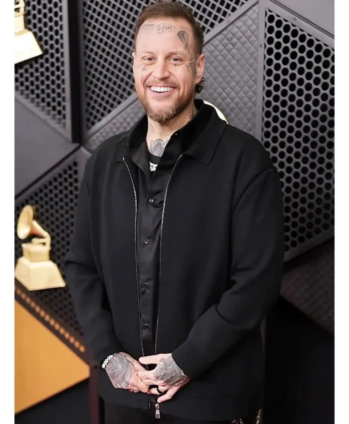 Grammy Award Jelly Roll Black Jacket