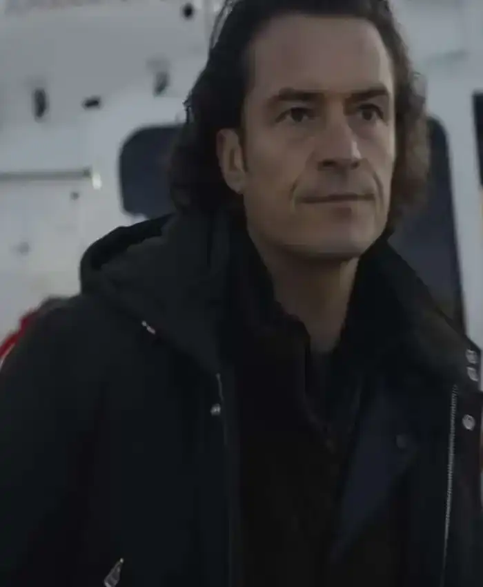 Gran Turismo 2023 Orlando Bloom Black Hooded Jacket