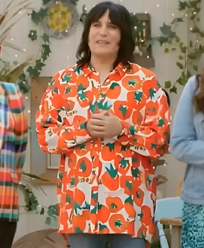 Great British Bake Off S16 Noel Fielding Tomato Print Shirt