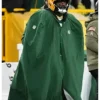 Green Bay Packers 2025 Sideline Cape Coat For Men And Women