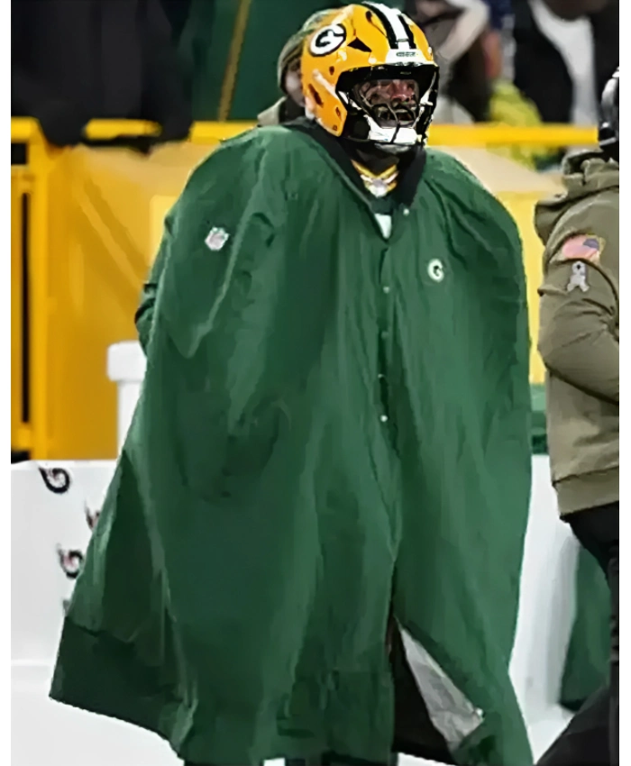 Green Bay Packers 2025 Sideline Cape Coat For Men And Women