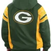 Green Bay Packers Hooded Green Gold Jacket