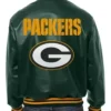 Green Bay Packers Prime Time Green Varsity Jacket