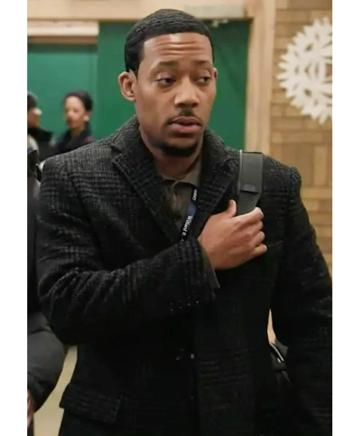 Gregory Eddie Abbott Elementary S05 Black Coat