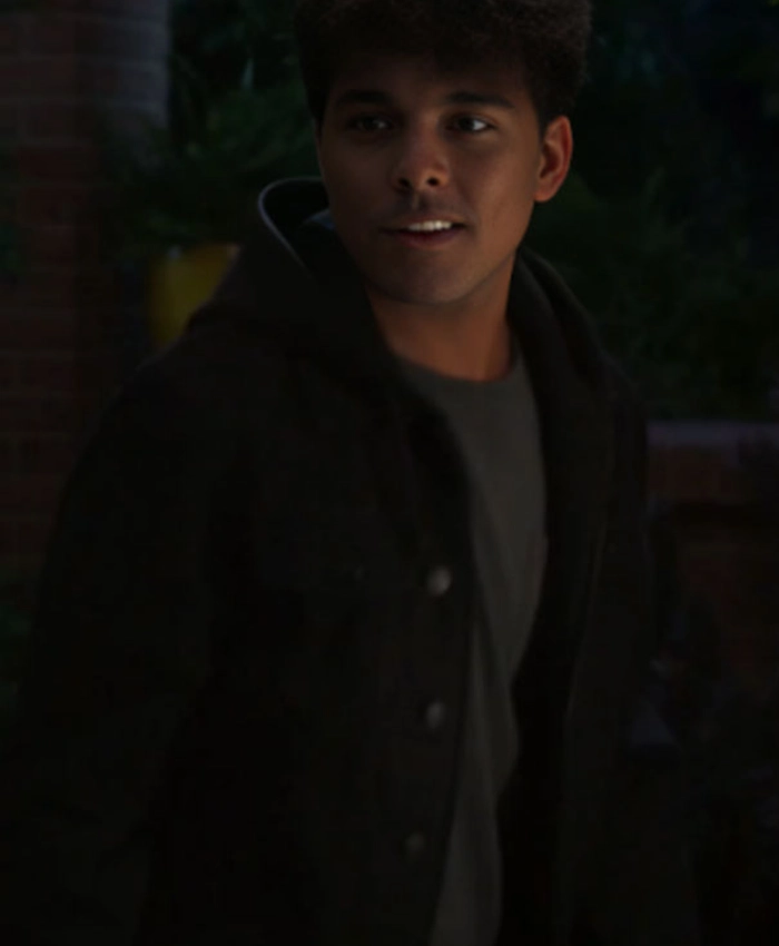 Greys Anatomy S21 Lucas Adams Black Jacket
