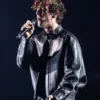 Guitarricadelafuente Madrid 2025 Concert Black Leather Jacket
