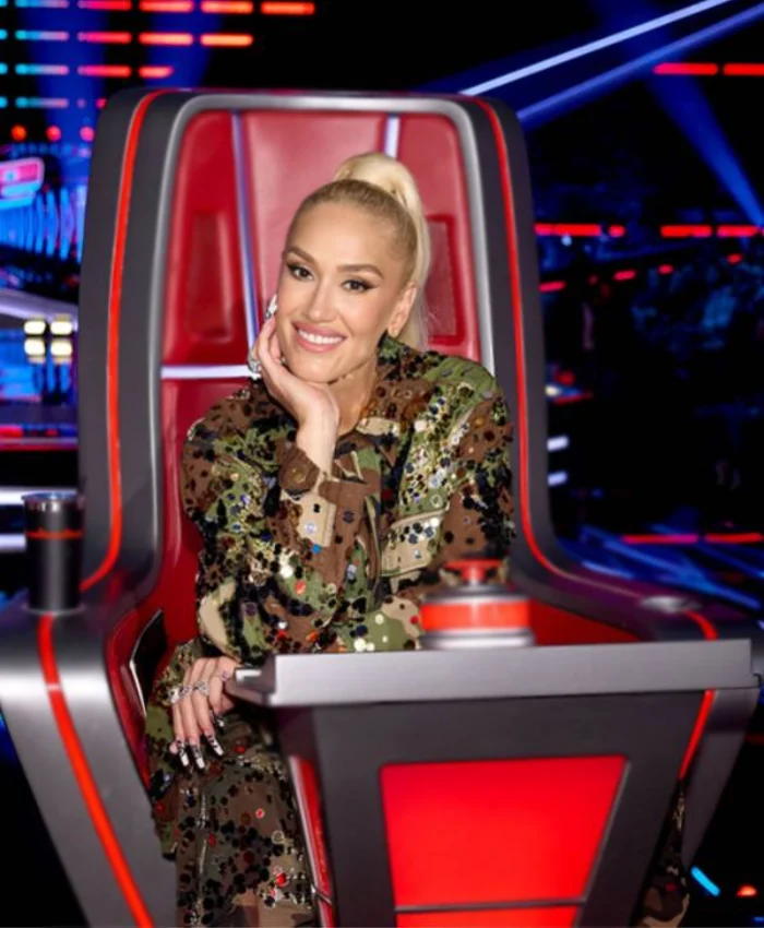 Gwen Stefani The Voice Embellished Camo Jacket - Image 2