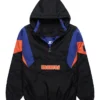 HOMAGE X Starter Broncos Blackout Breakaway Hooded Pullover Jacket