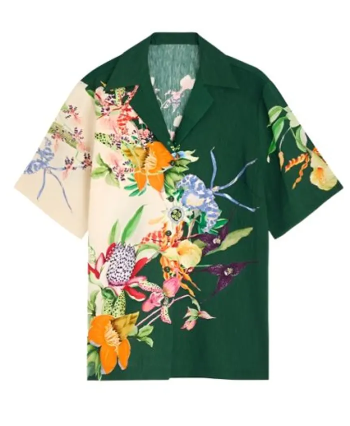 Hacks S04 Hannah Einbinder Floral Green Shirt