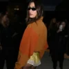 Hailey Bieber Paris Fashion Week Photocall Jacket