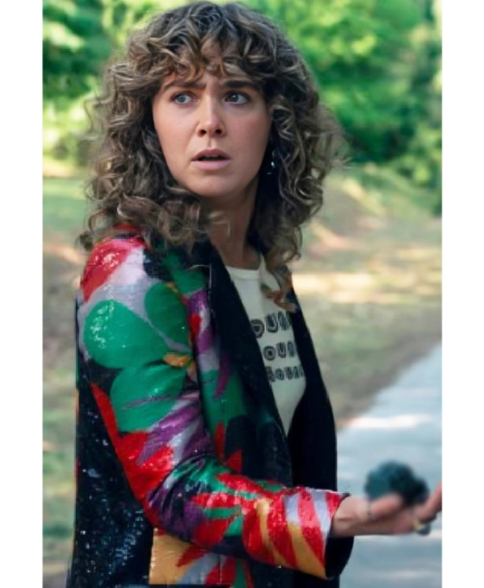 Haley Lu Richardson Ponies S01 Floral Sequin Blazer
