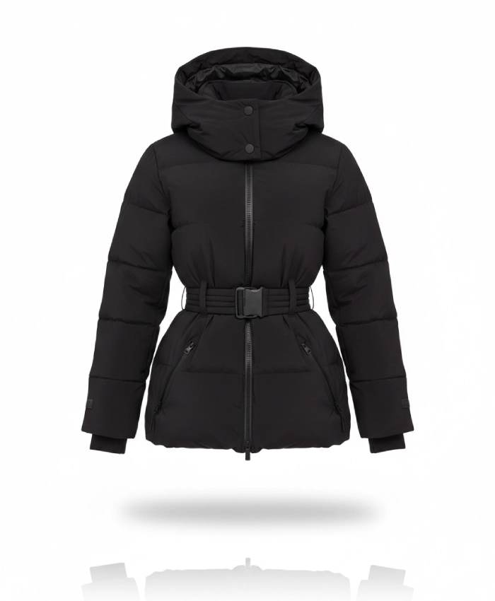 Alix Earle Halfdays Ski Black Puffer Jacket - Image 3