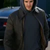 Halloween Aftermath Ryan Jaske Brown Leather Jacket