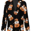 Halloween Cute Pumpkins Blazer For Men and Women