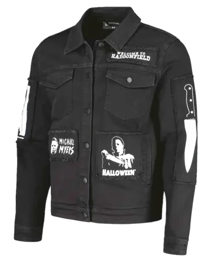 Halloween Jean Black Denim Jacket