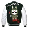 Halloween Labubu X Jason Voorhees Varsity Jacket