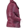 Halloween Music Festival German Singer Michael Kiske Leather Red Jacket